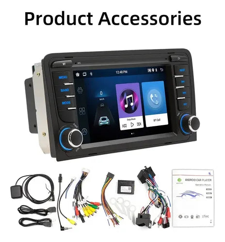 Pantalla Estereo A3 2003-2012 Carplay Android Auto 2gb 64gb