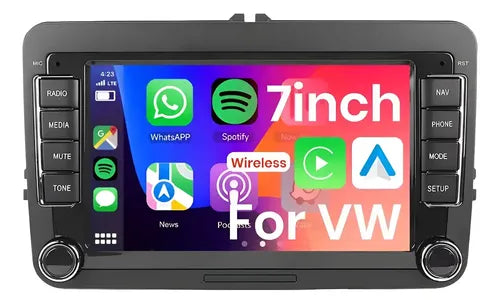 Pantalla Vw Vento Amarok Golf 4gb 64gb Carplay Con Camara