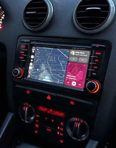 Pantalla Estereo A3 2003-2012 Carplay Android Auto 2gb 64gb