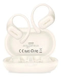 Auriculares Langsdom Ts19 Open Ear Enc Deportes Running Color Beige