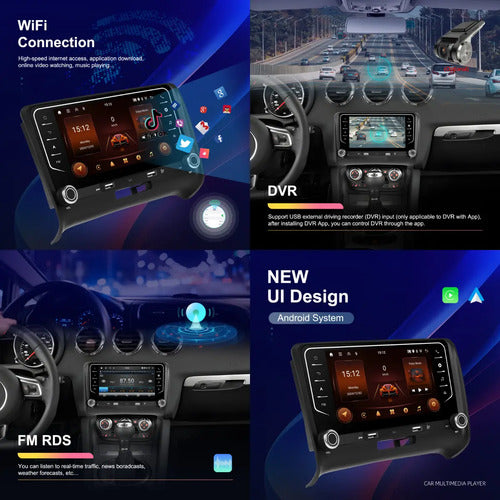 Stereo Pantalla Audi Tt 2gb 64gb Carplay Android Auto