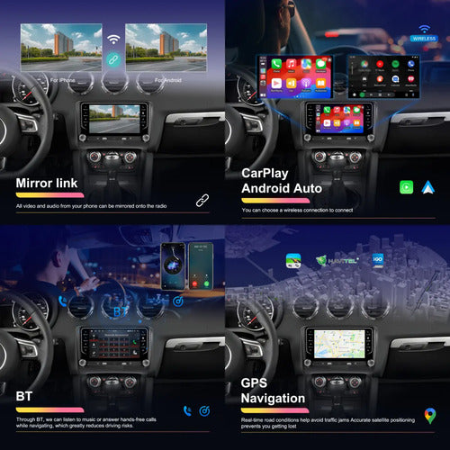 Stereo Pantalla Audi Tt 2gb 64gb Carplay Android Auto