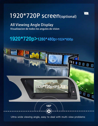 Pantalla Multimedia Audi A4 A5 S4 S5 Carplay Android