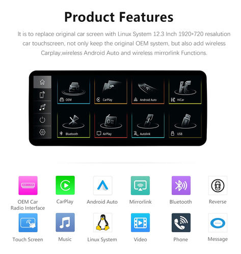Pantalla Multimedia Audi Q5 Carplay Android Auto
