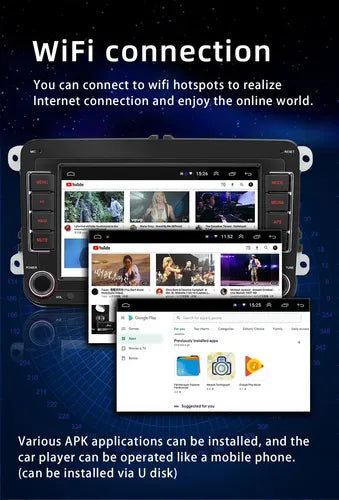 Pantalla Vw Vento Amarok Gol Msi 2gb 64gb Carplay Android