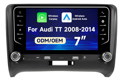 Stereo Pantalla Audi Tt 2gb 64gb Carplay Android Auto