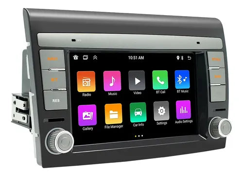 Android Carplay Radio Para Fiat Bravo 2008-2013 4gb 64gb