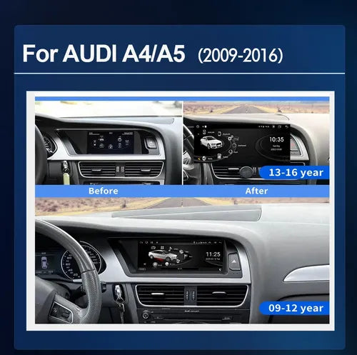 Pantalla Multimedia Audi A4 A5 S4 S5 Carplay Android