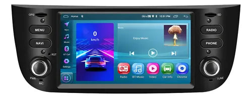 Pantalla Fiat Punto 12/15 Carplay Android Auto 4gb 64g  Octa