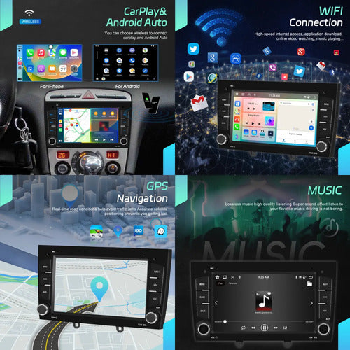 Pantalla Carplay Peugeot 408/308 2014
