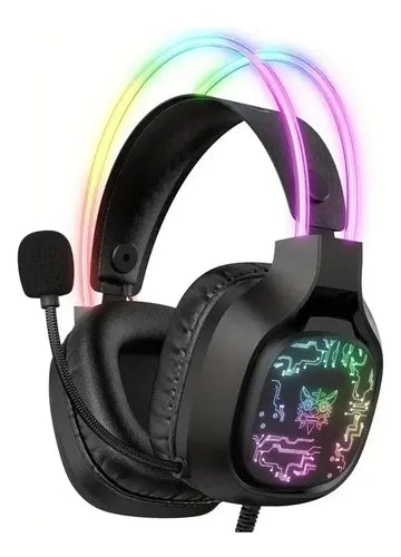 Auriculares Gamer Vincha Para Pc Onikuma X22 Con Micrófono