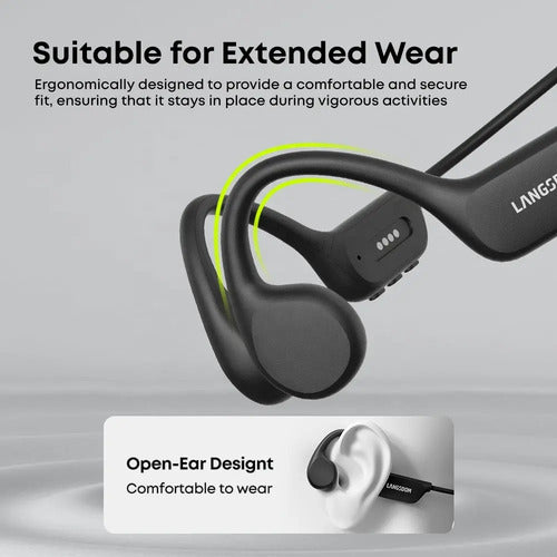 Auriculares Natacion Conduccion Osea Langsdom 32gb+ Bt 5.4 C