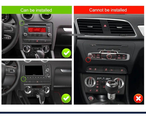Pantalla Estereo A3 2003-2012 Carplay Android Auto 2gb 64gb