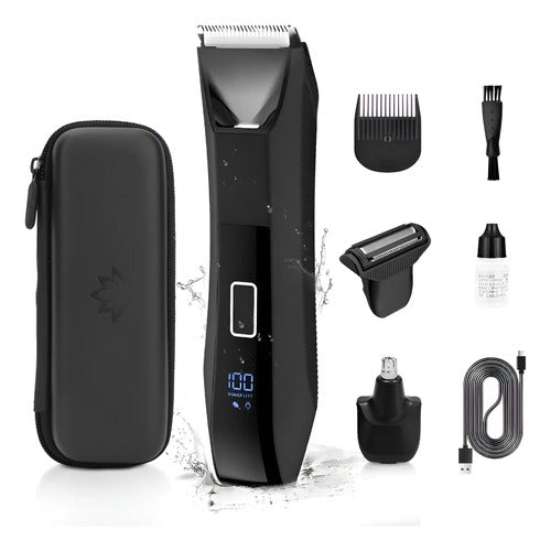 Afeitadora Corporal Masculina Suttik  Cuerpo 3 En 1