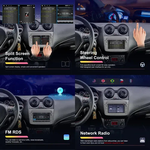 Estereo Android Alfa Romeo Mito Android Carplay 2 64gb