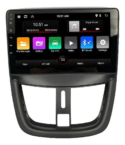 Pantalla Multimedia Peugeot 207 Android Auto Carplay 2gb 64g