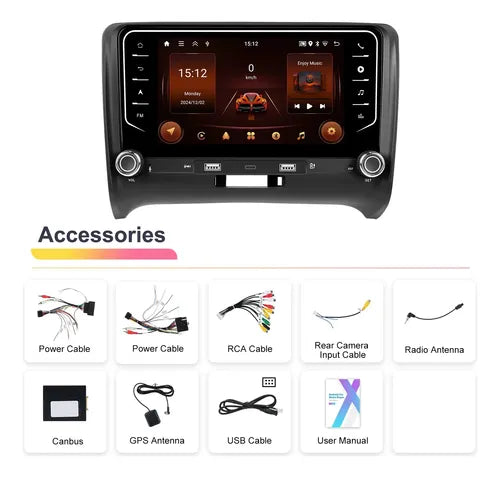 Stereo Pantalla Audi Tt 2gb 64gb Carplay Android Auto