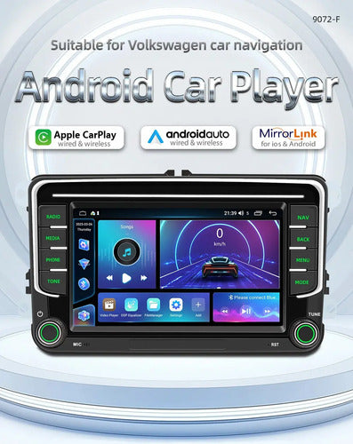Pantalla Vw Vento Amarok Gol Msi 2gb 64gb Carplay Android