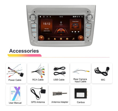 Estereo Android Alfa Romeo Mito Android Carplay 2 64gb