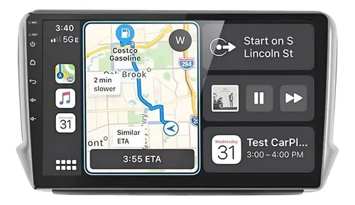 Stereo Peugeot 2008/208  Android Wifi Gps 2gb + 64g Carplay