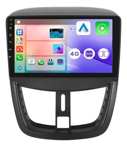 Pantalla Multimedia Peugeot 207 Android Auto Carplay 4gb 64g