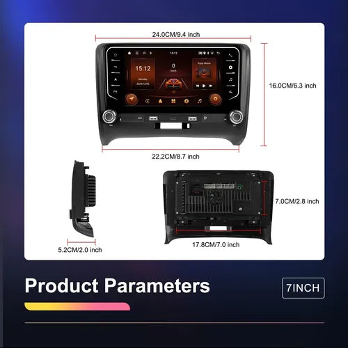 Stereo Pantalla Audi Tt 2gb 64gb Carplay Android Auto