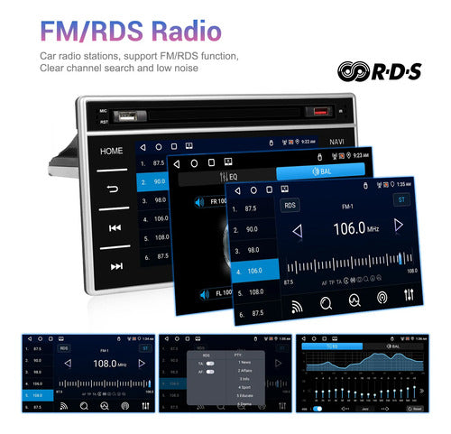 Stereo Multimedia Toyota Hilux 2017/19 Carplay Android Auto