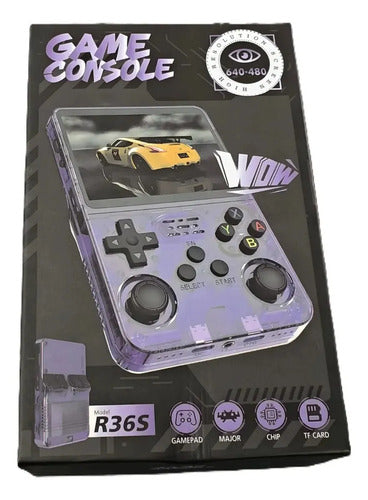 Consola Portátil R36-s 64gb Edición 2026 Negro