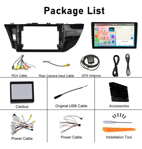 Estereo Corolla 2014 A 2016 Carplay Android Auto Wifi