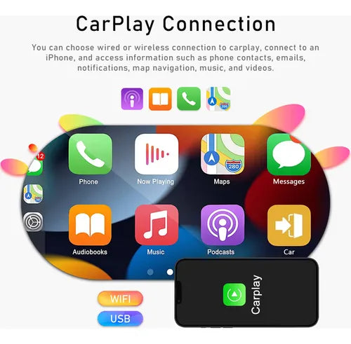 Pantalla Fiat Punto 2012 A 2015 Carplay Android Auto 2gb 64g