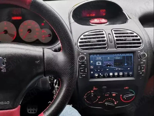 Estereo Android Peugeot 206  Carplay Android 2gb 64gb Marco