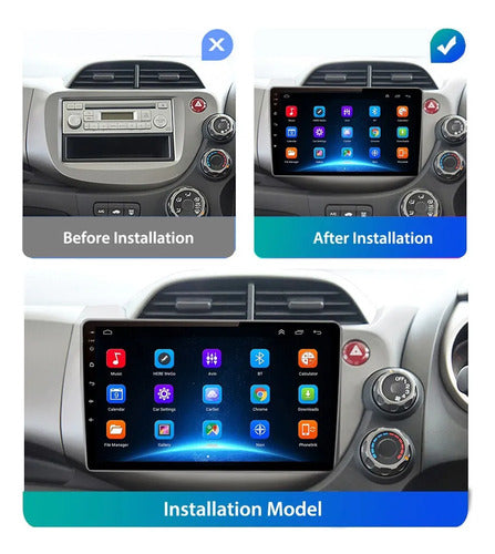 Estereo Pantalla 10 2007 2013ihonda Fit 4gb 64gb