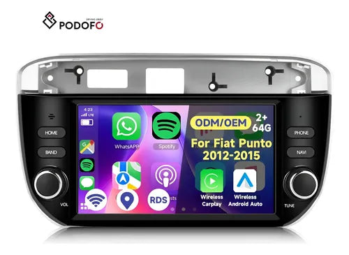 Pantalla Fiat Punto 2012 A 2015 Carplay Android Auto 2gb 64g