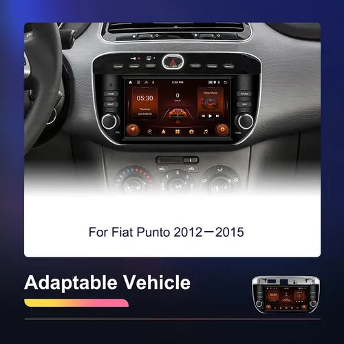 Pantalla Fiat Punto  Carplay Android Auto 4gb 64g