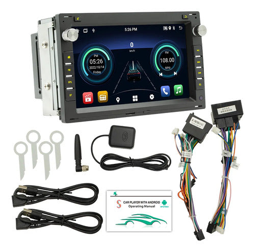Estereo Android Auto Carplay Vw Bora Golf Mk4 Gps 4gb 64gb