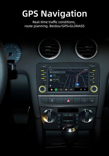 Stereo Pantalla Audi A3 Bose Compa 4gb+64gb Octacore 2003/13