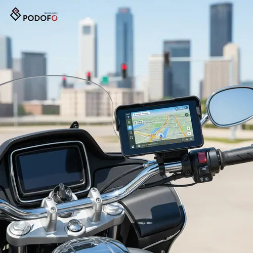 Carplay Moto Multimedia 5 Pulgadas A Prueba De Agua