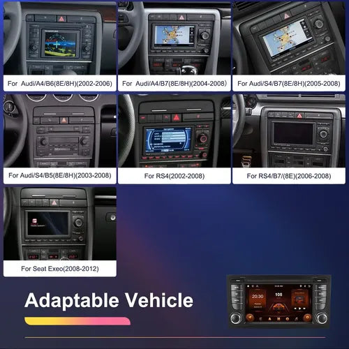 Estereo Audi A4 B7 2002/2008 2 Gb 64gb Carplay Android Auto
