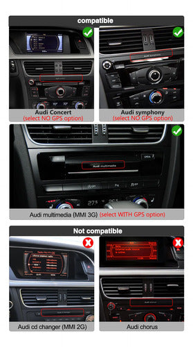 Pantalla Multimedia Audi Q5 Carplay Android Auto