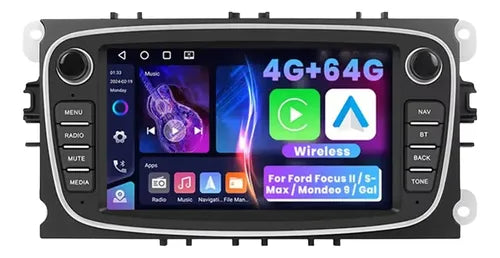 Pantalla Carplay Android Ford Focus Mondeo Kuga