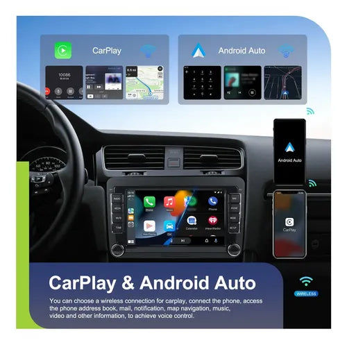 Pantalla Vw Vento Amarok Golf 4gb 64gb Carplay Con Camara