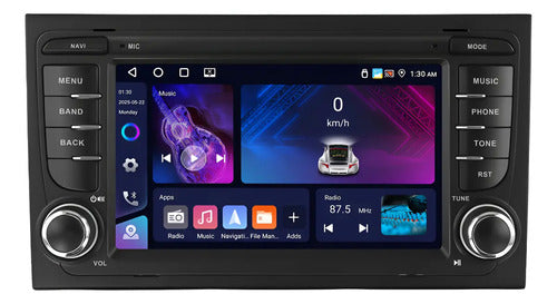 Estereo Audi A4 B7 2002/2008 4 Gb 64gb Carplay Android Auto