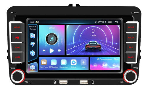 Pantalla Vw Vento Amarok Gol Msi 2gb 64gb Carplay Android