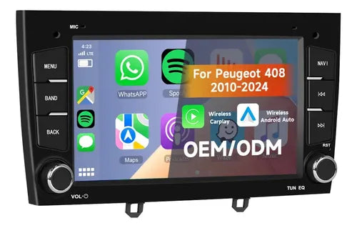 Pantalla Carplay Peugeot 408/308 2014
