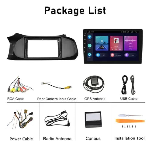 Estereo Pantalla Onix Prisma 4gb 64gb Android Auto Cartplay