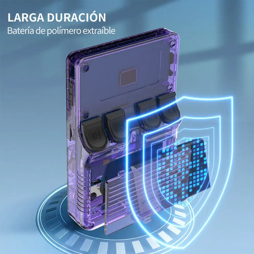 Pantalla Ips Portátil Para Juegos Retro R36s 64g Blanco