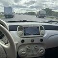 Estereo Carplay Android Auto Fiat 500 7  4gb 128gb Blanco