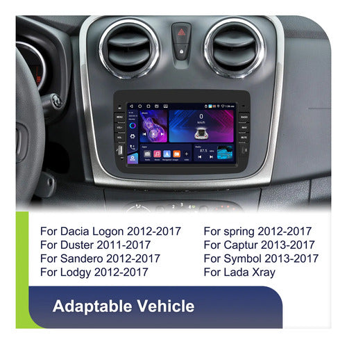 Estereo Multimedia Renault Duster/ Sandero/kwid 4gb 64gb