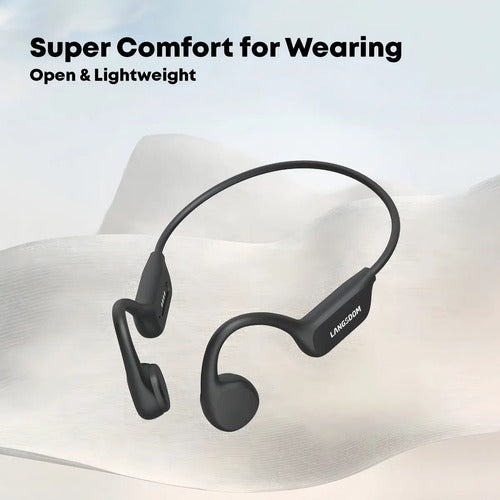 Auriculares Conducción Ósea Langsdom Be17 Para Natación Con 32 Gb Y Bluetooth 5.4 Negro