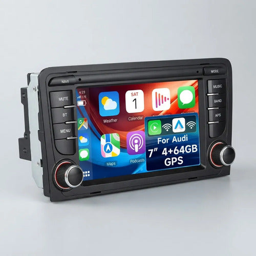 Pantalla Estereo Audi A3 2003-2012 Carplay Android  4gb 64gb
